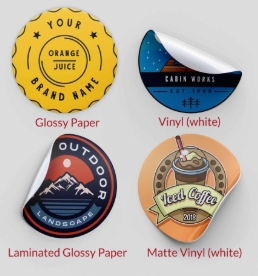 Sticker Labels Custom Size